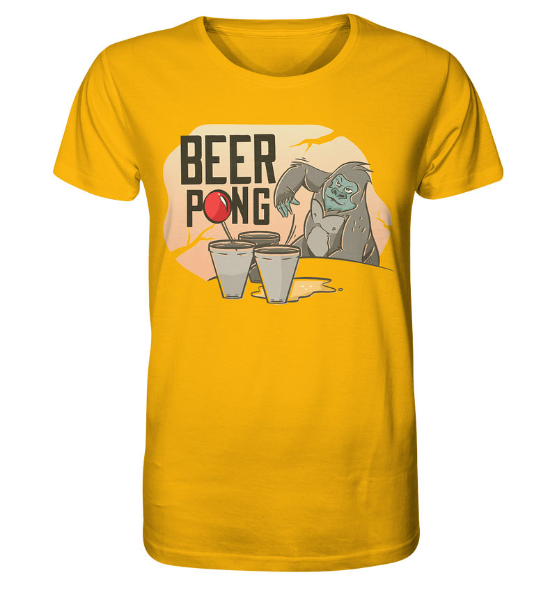 Beer Pong - Organic Shirt - Objectzz