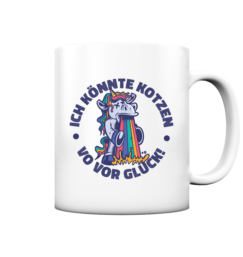 Einhorn Kozten Tasse - Tasse matt - Objectzz