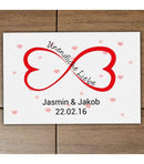 Fussmatte: unendliche Liebe, personalisiert - Objectzz