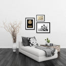 Wandbild: Goldene Schallplatte, personalisiert - Objectzz