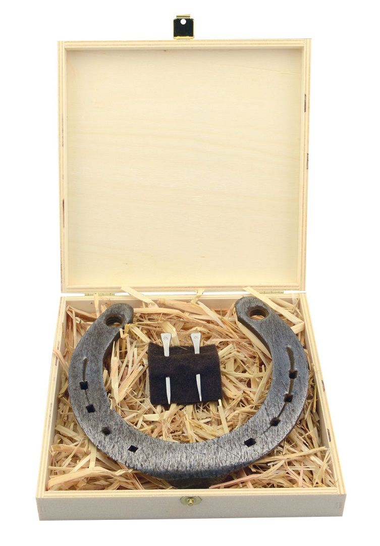 Hufeisen-Box "Zum Jubiläum Alles Gute"
