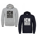Hoodie: Ich hasse Menschen - Objectzz