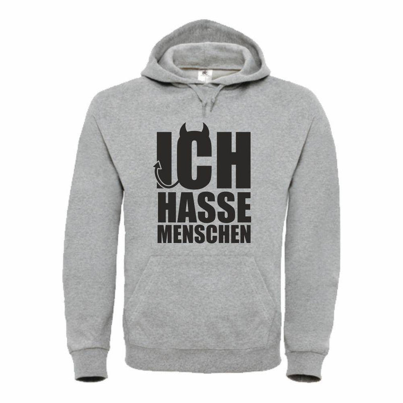 Hoodie: Ich hasse Menschen - Objectzz