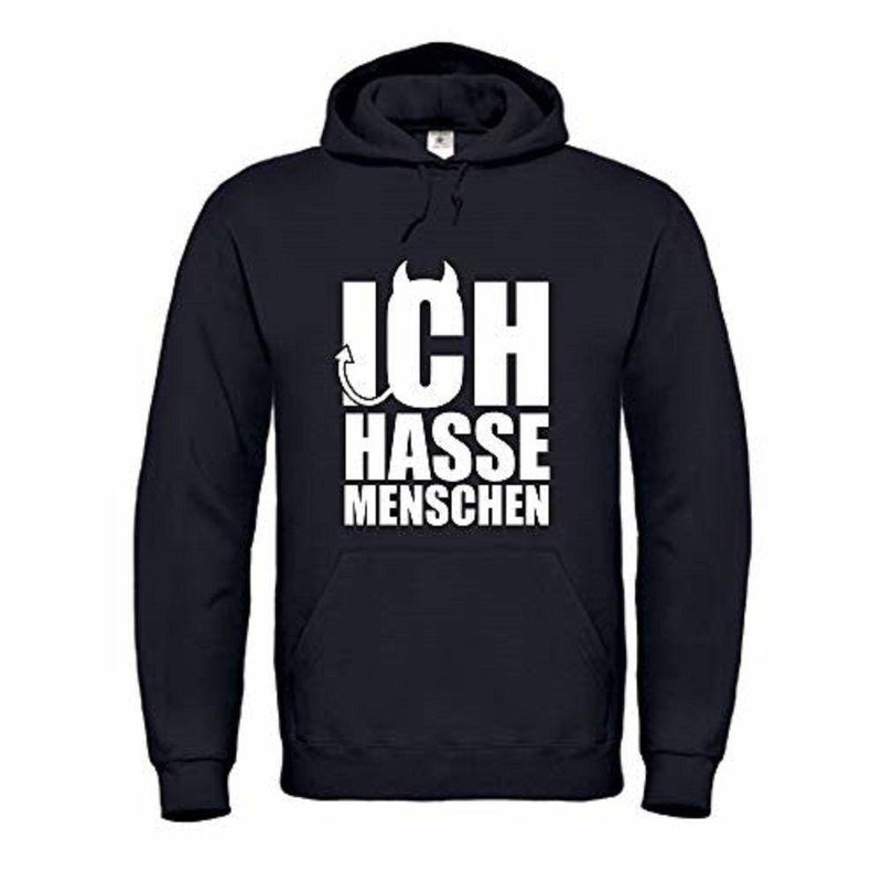 Hoodie: Ich hasse Menschen - Objectzz