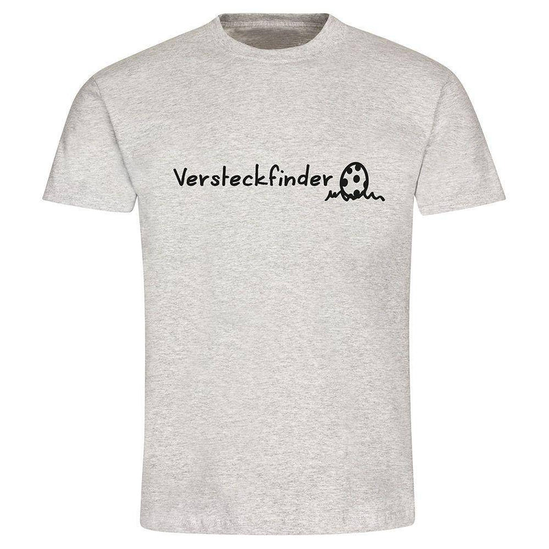 T-Shirt Herren: Versteckfinder, 100 % Baumwolle - Objectzz