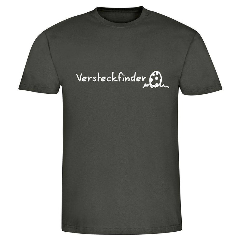 T-Shirt Herren: Versteckfinder, 100 % Baumwolle - Objectzz