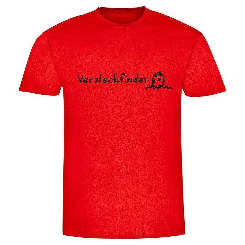 T-Shirt Herren: Versteckfinder, 100 % Baumwolle - Objectzz