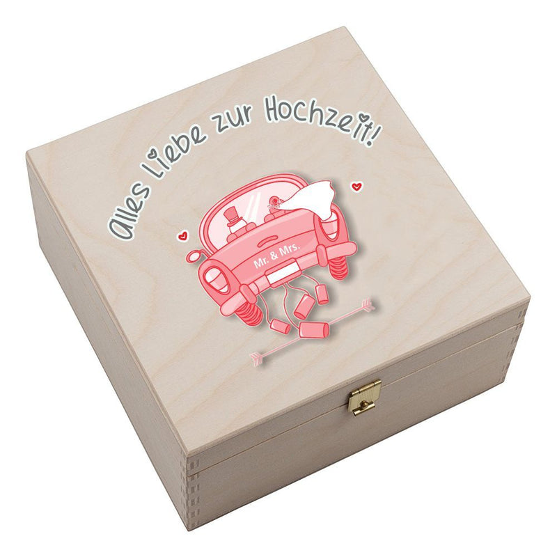 Hufeisen-Box "Alles Liebe zur Hochzeit" (Auto)