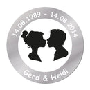 Schild zur Silberhochzeit - personalisiert