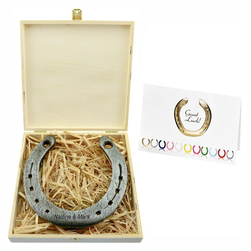 Hufeisen-Box "Alles Liebe zur Hochzeit" (Auto)