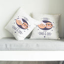 Kissen Set "Hurra Ihr werdet Oma & Opa" - Objectzz