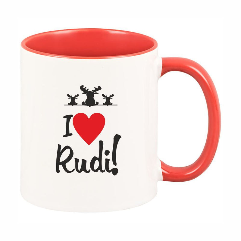 Tasse "I ♥ Rudi"