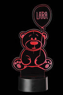 LED-Lampe: Bär, personalisiert - Objectzz