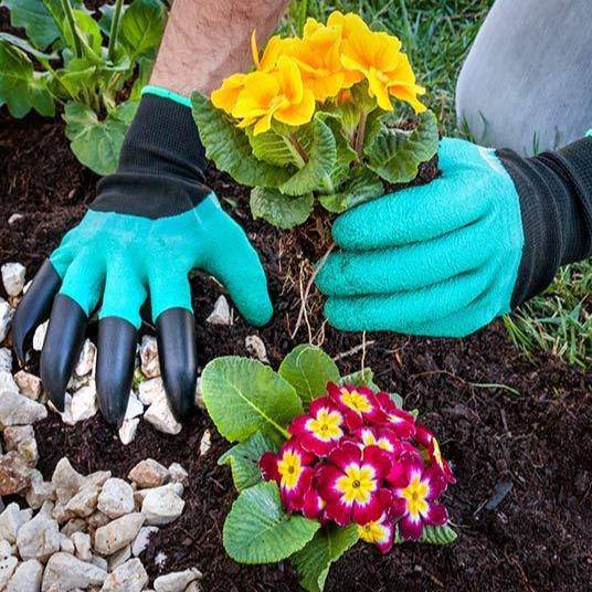 Gartenhandschuhe mit Krallen - Objectzz