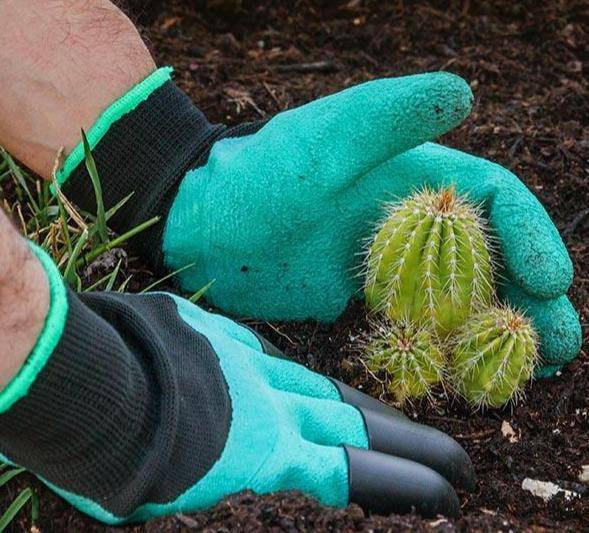 Gartenhandschuhe mit Krallen - Objectzz