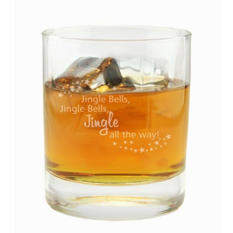 Whiskyglas "Jingle Bells"