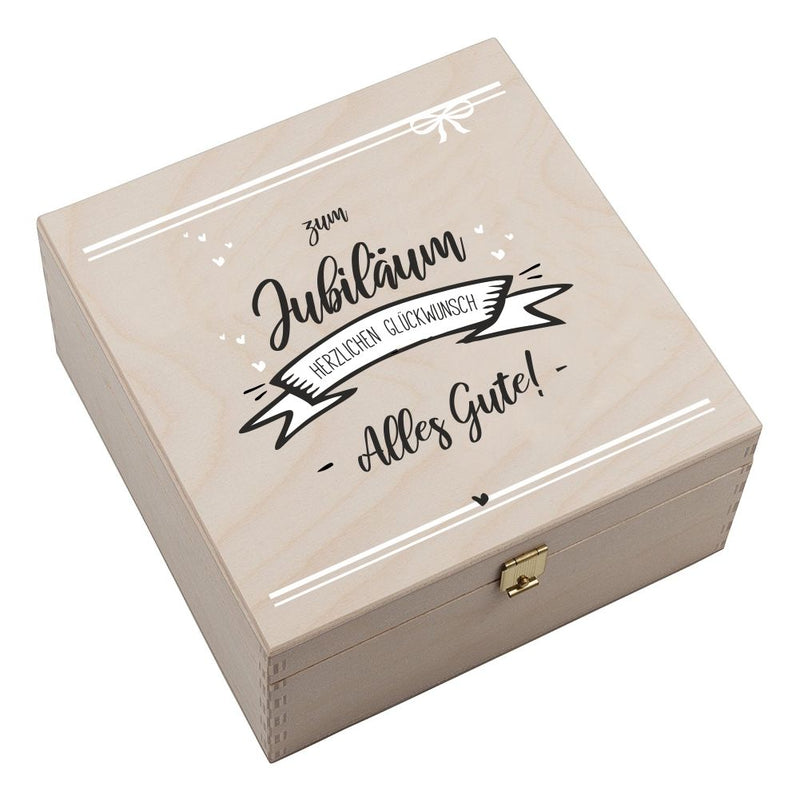 Hufeisen-Box "Zum Jubiläum Alles Gute"