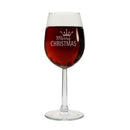 Weinglas "Merry Christmas" (Krone)