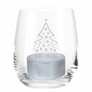 Windlicht "Merry Christmas" (Tannenbaum)