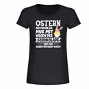 T-Shirt: Ostern, schwarz, 100 % Baumwolle - Objectzz