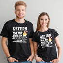 T-Shirt: Ostern, schwarz, 100 % Baumwolle - Objectzz