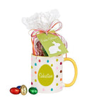 Tasse mit Schokoeiern: versch. Motive, personalisiert - Objectzz