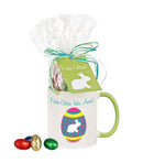 Tasse mit Schokoeiern: versch. Motive, personalisiert - Objectzz