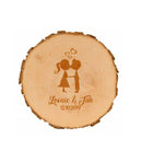 Baumkunst: Für Verliebte, personalisiert, versch. Gravuren - Objectzz