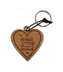 Schlüsselanhänger Holz, versch. Designs - Objectzz