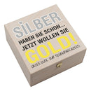 Hufeisen-Box "Alles Gute zur Silberhochzeit!"