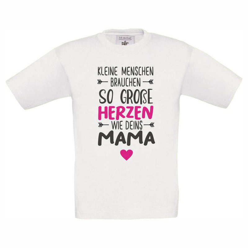 Kinder T-Shirt: Kleine Menschen große Herzen - Objectzz