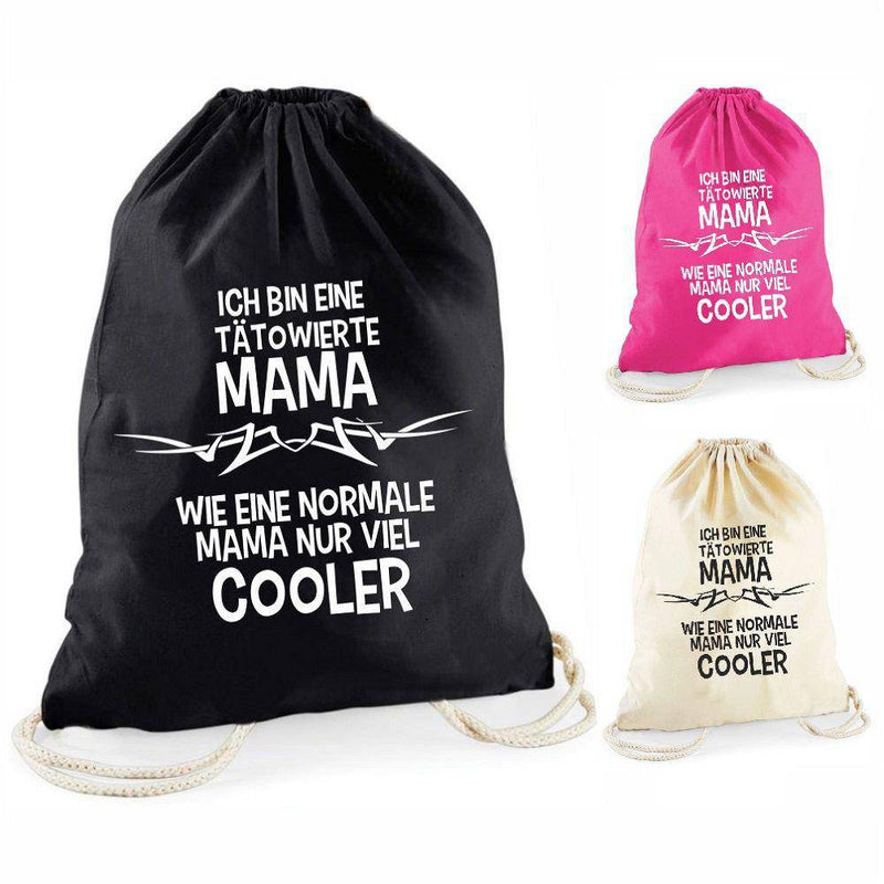 Turnbeutel: Tätowierte Mama - Objectzz