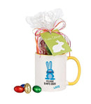 Tasse mit Schokoeiern: versch. Motive, personalisiert - Objectzz