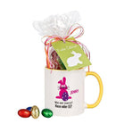 Tasse mit Schokoeiern: versch. Motive, personalisiert - Objectzz