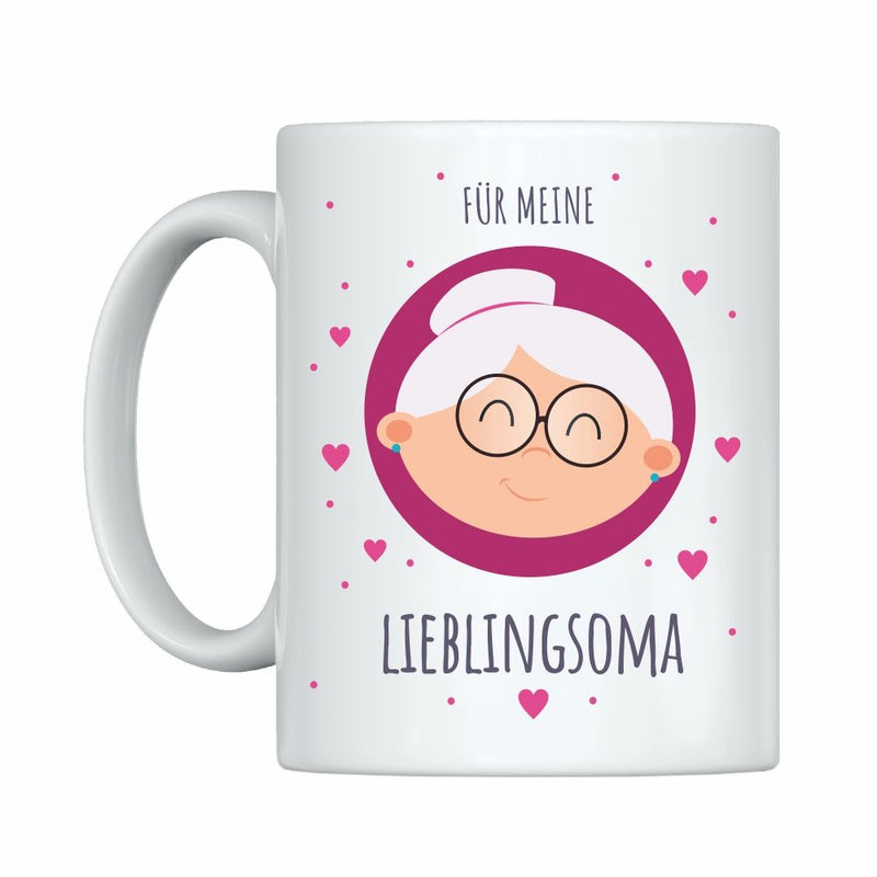 Tassen-Set "Für meine Lieblingsoma" & "Für meinen Lieblingsopa"