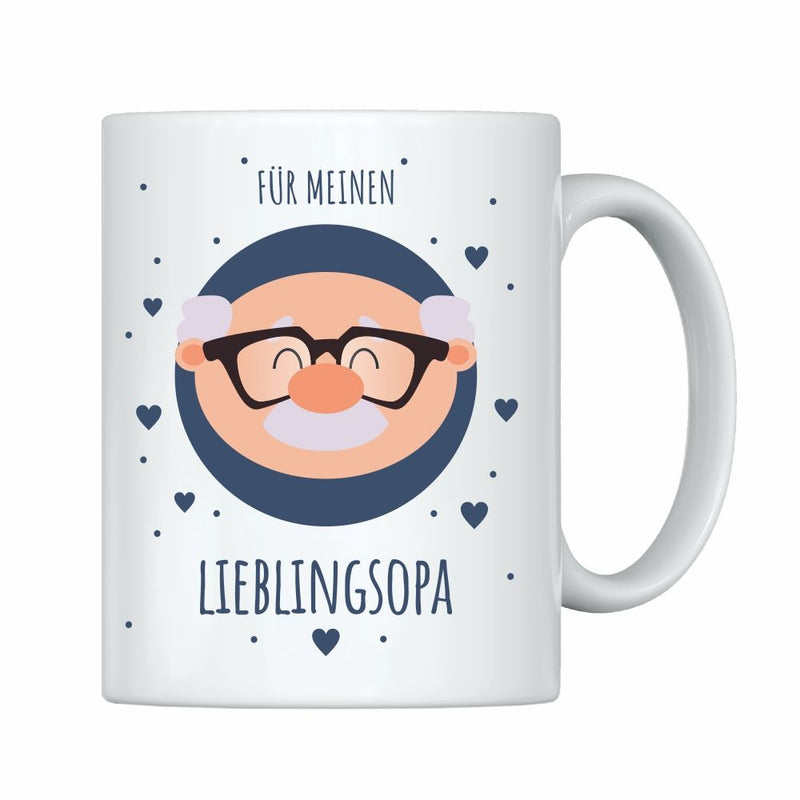 Tassen-Set "Für meine Lieblingsoma" & "Für meinen Lieblingsopa"