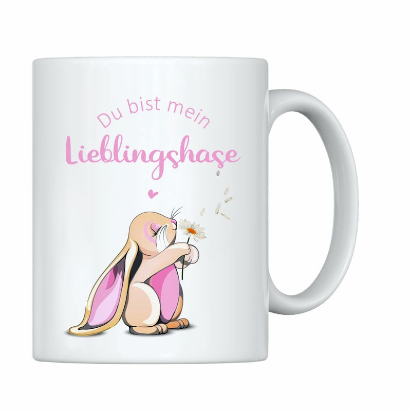 Kaffeetasse: Du bist mein Lieblingshase - Objectzz