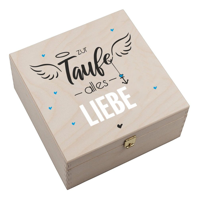 Hufeisen-Box "Zur Taufe alles Liebe"