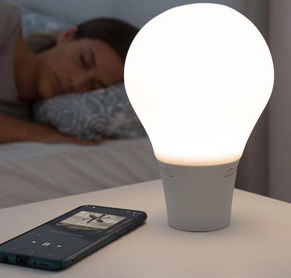 Silikon-LED-Touchlampe mit Lautsprecher - Objectzz