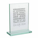 Glaspokal: Ich liebe dich - Objectzz