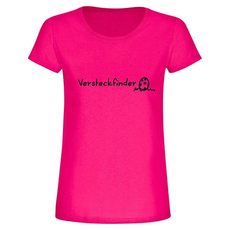 T-Shirt Damen: Versteckfinder, 100 % Baumwolle - Objectzz