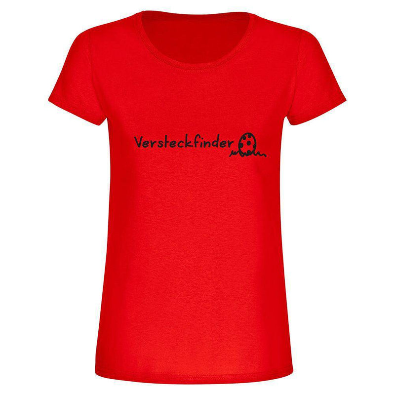 T-Shirt Damen: Versteckfinder, 100 % Baumwolle - Objectzz