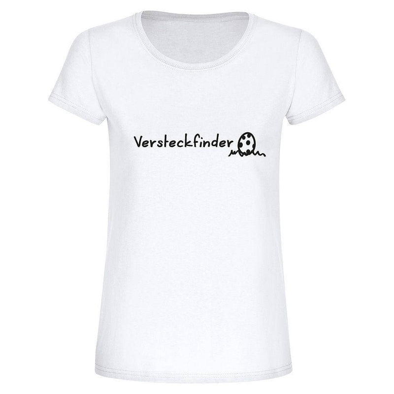 T-Shirt Damen: Versteckfinder, 100 % Baumwolle - Objectzz