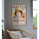 One Piece Poster Wanted Monkey D. Luffy - Objectzz