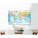 Weltkarte Pinnwand XL - Objectzz