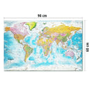 Weltkarte Pinnwand XL - Objectzz