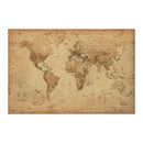 Weltkarte Poster Retro-Look - Objectzz