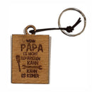 Schlüsselanhänger aus Holz: Wenn Papa es nicht reparieren kann - Objectzz