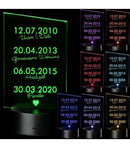 LED-Lampe: Unsere gemeinsamen Highlights; personalisert - Objectzz
