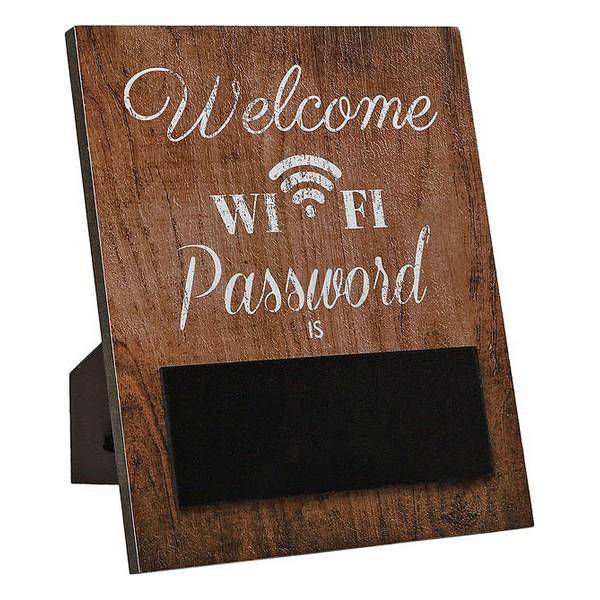 Welcome Schild WiFi - Objectzz